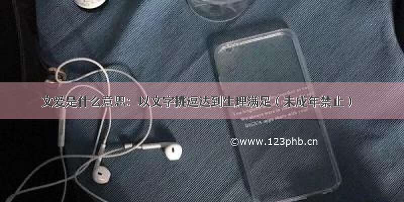 文爱是什么意思：以文字挑逗达到生理满足（未成年禁止）