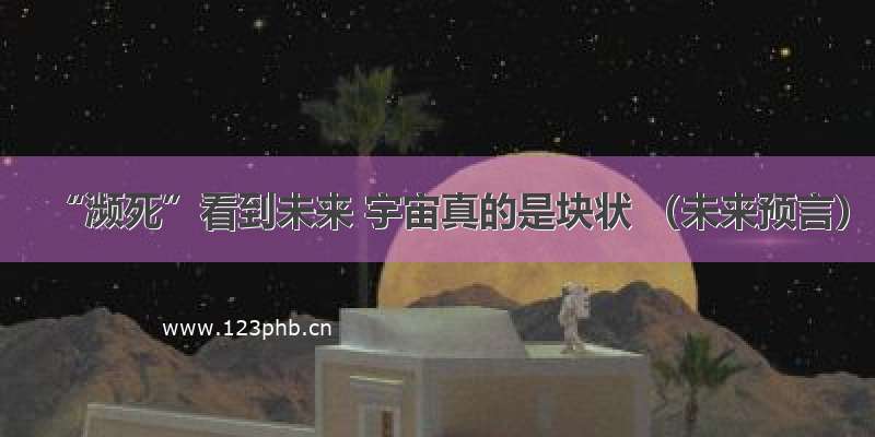 “濒死”看到未来 宇宙真的是块状 （未来预言）