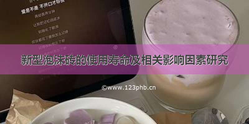 新型泡沫砖的使用寿命及相关影响因素研究